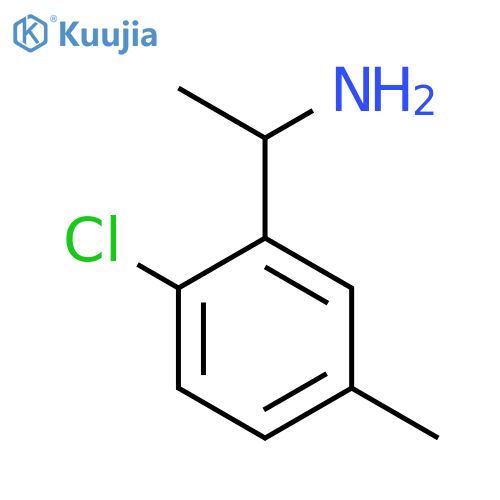 1-(2-Chloro-5-methylphenyl)ethan-1-amine structure