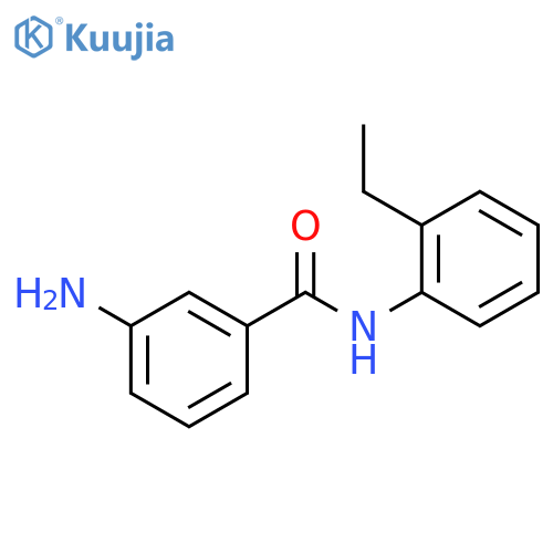 3-Amino-N-(2-ethylphenyl)benzamide structure