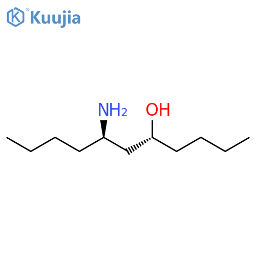 5-UNDECANOL, 7-AMINO-, (R*,R*)- structure