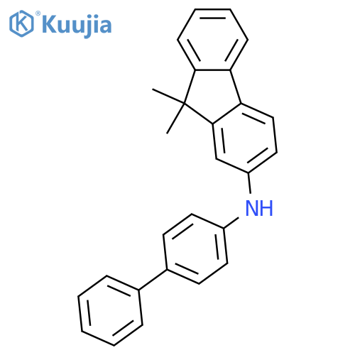 N-(1,1'-Biphenyl-4-yl)-9,9-dimethyl-9H-fluoren-2-amine structure
