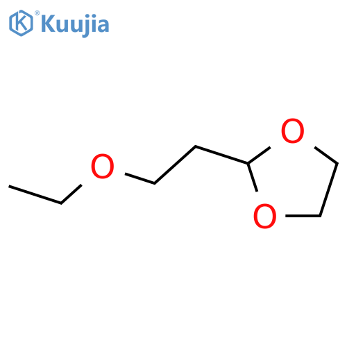 1,3-Dioxolane, 2-(2-ethoxyethyl)- structure