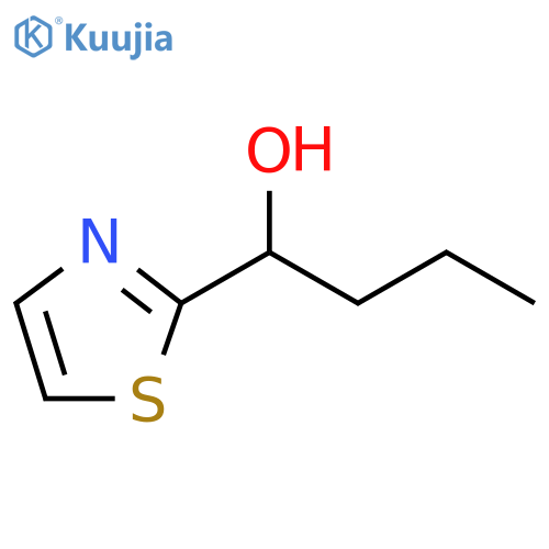 1-(1,3-THIAZOL-2-YL)BUTAN-1-OL structure