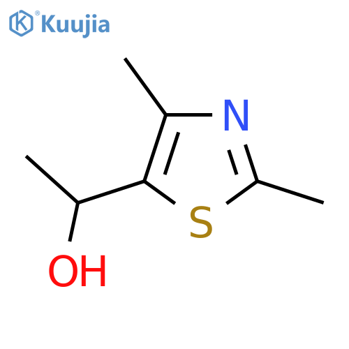 1-(Dimethyl-1,3-thiazol-5-yl)ethan-1-ol structure
