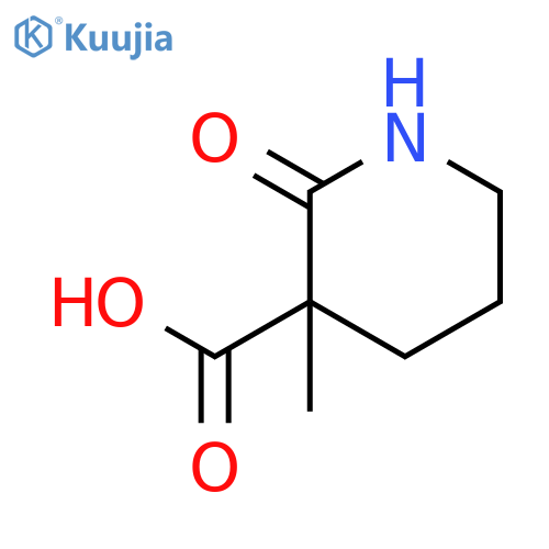 3-methyl-2-oxopiperidine-3-carboxylic acid structure