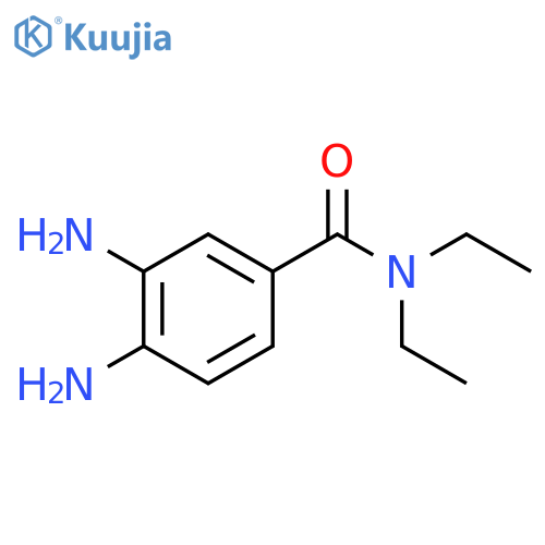 3,4-diamino-N,N-diethyl-Benzamide structure