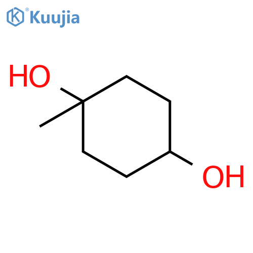 1-methylcyclohexane-1,4-diol structure