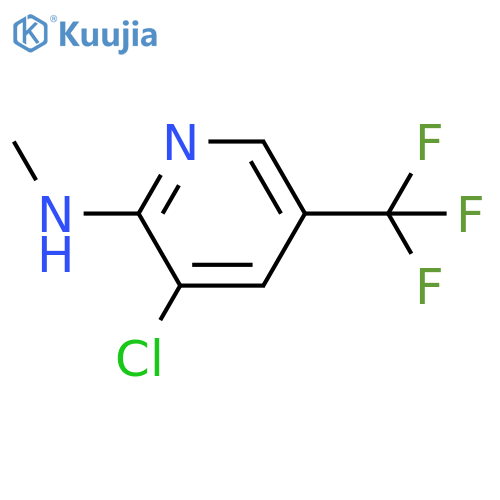 3-Chloro-N-methyl-5-(trifluoromethyl)pyridin-2-amine structure