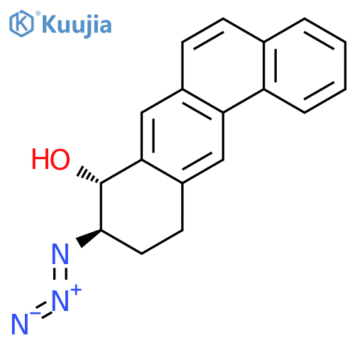 BENZ[A]ANTHRACEN-8-OL, 9-AZIDO-8,9,10,11-TETRAHYDRO-, TRANS- structure