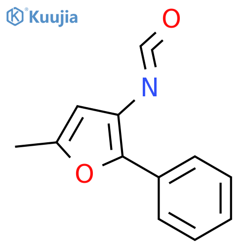 3-isocyanato-5-methyl-2-phenylfuran structure