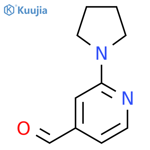 2-(Pyrrolidin-1-yl)isonicotinaldehyde structure
