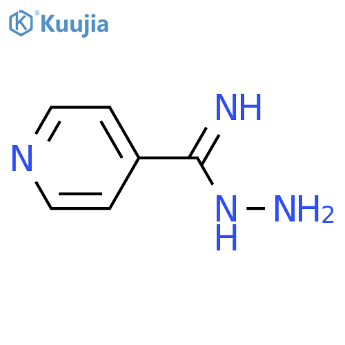 4-Pyridinecarboximidic acid,Hydrazide structure
