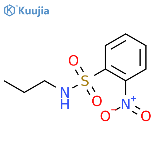 2-nitro-N-propylbenzene-1-sulfonamide structure