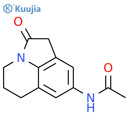N-{2-oxo-1-azatricyclo6.3.1.0^{4,12}dodeca-4,6,8(12)-trien-6-yl}acetamide structure