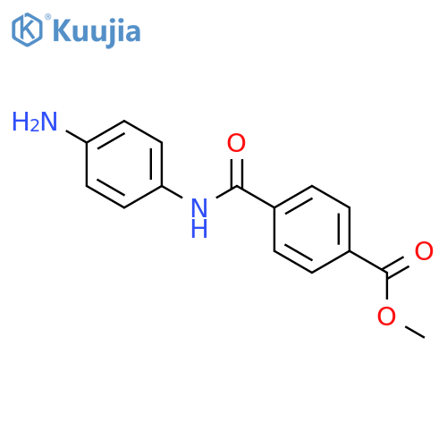 Benzoic acid, 4-[[(4-aminophenyl)amino]carbonyl]-, methyl ester structure
