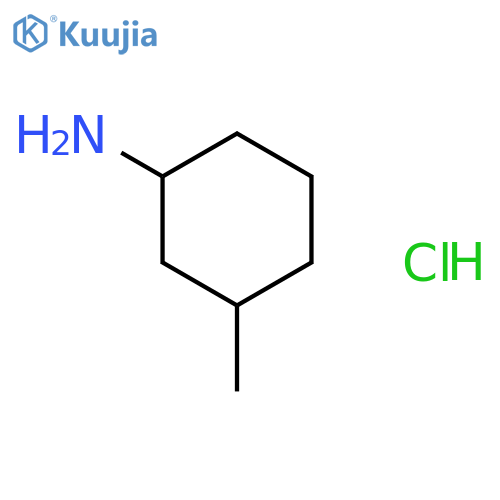 3-methylcyclohexan-1-amine hydrochloride structure