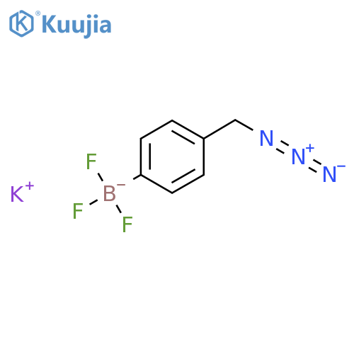 Potassium 4-(Azidomethyl)phenyl Trifluoroborate structure