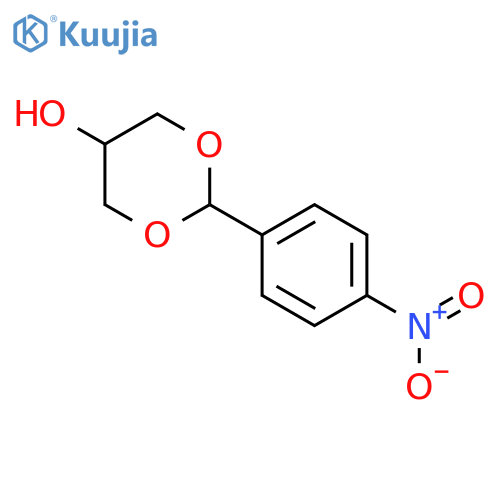 1,3-Dioxan-5-ol, 2-(4-nitrophenyl)- structure