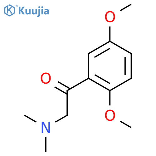 Ethanone, 1-(2,5-dimethoxyphenyl)-2-(dimethylamino)- structure