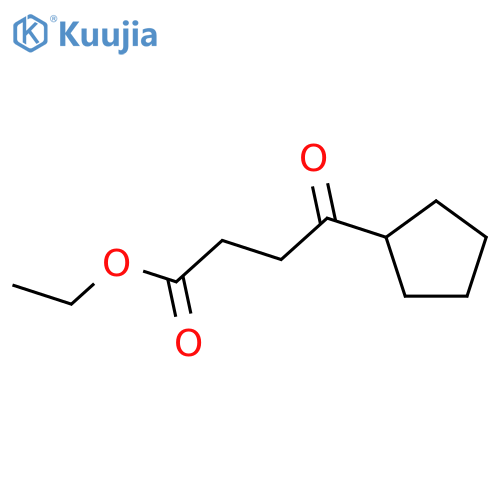 Ethyl 4-cyclopentyl-4-oxobutyrate structure