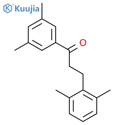3',5'-Dimethyl-3-(2,6-dimethylphenyl)propiophenone structure