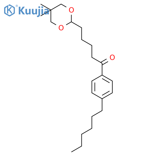 5-(5,5-Dimethyl-1,3-dioxan-2-yl)-4'-hexylvalerophenone structure