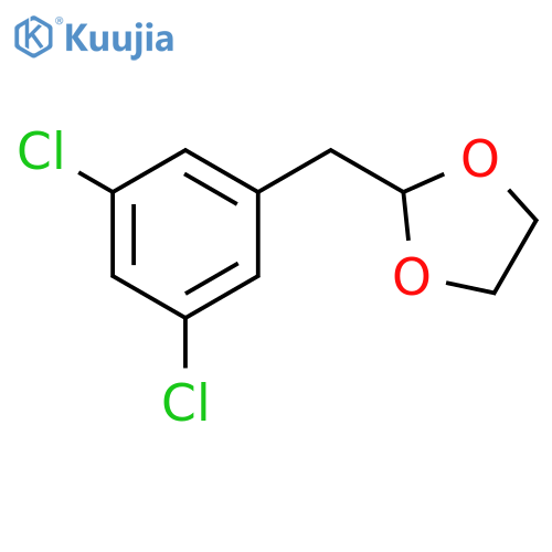 1,3-Dichloro-5-(1,3-dioxolan-2-ylmethyl)benzene structure
