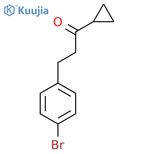 2-(4-Bromophenyl)ethyl cyclopropyl ketone structure