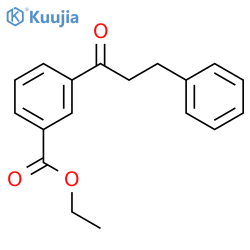 3'-Carboethoxy-3-phenylpropiophenone structure