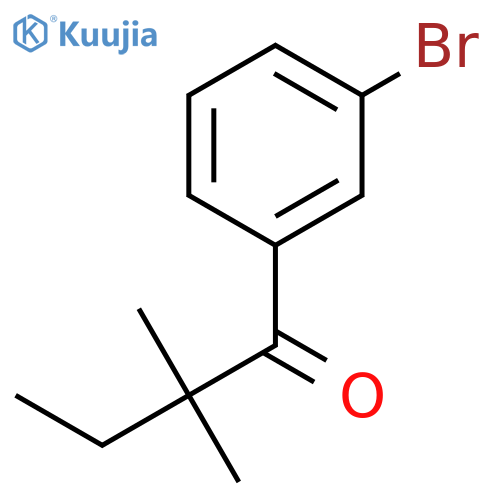3'-Bromo-2,2-dimethylbutyrophenone structure