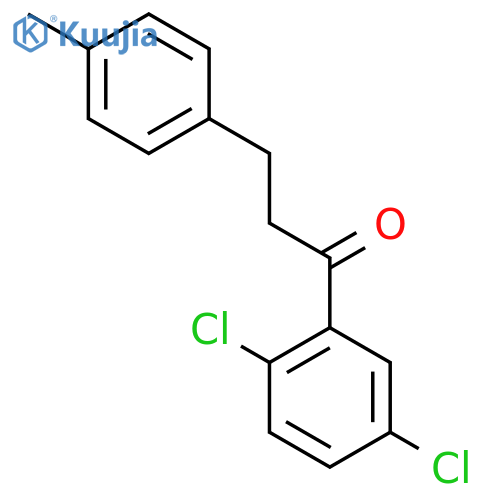 2',5'-Dichloro-3-(4-methylphenyl)propiophenone structure