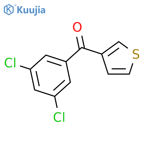 3-(3,5-Dichlorobenzoyl)thiophene structure