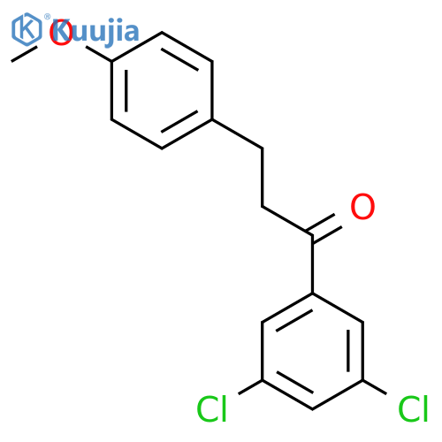 3',5'-DICHLORO-3-(4-METHOXYPHENYL)PROPIOPHENONE structure