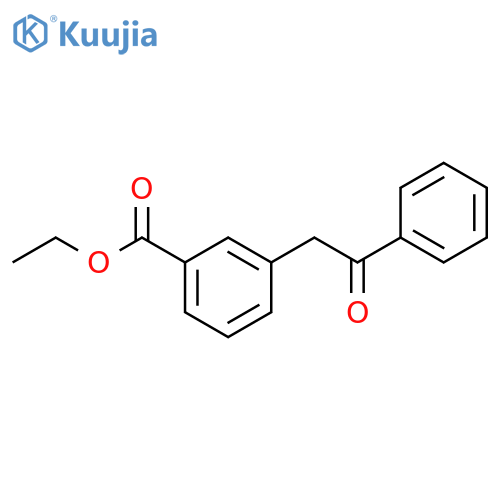 3-(2-Oxo-2-phenylethyl)benzoic Acid Ethyl Ester structure