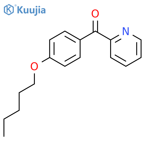 2-(4-Pentyloxybenzoyl)pyridine structure