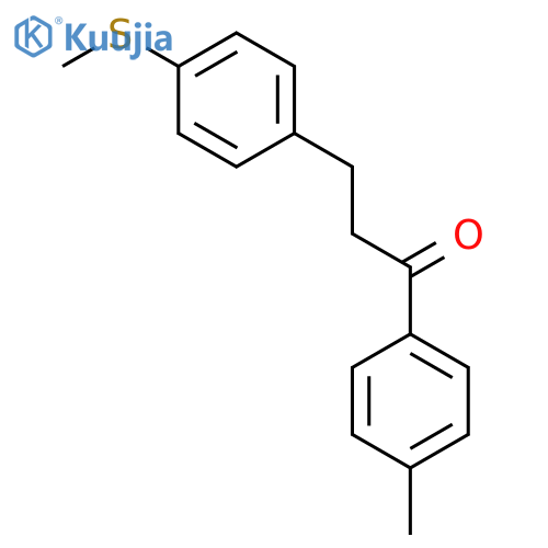 4'-Methyl-2-(4-thiomethylphenyl)propiophenone structure