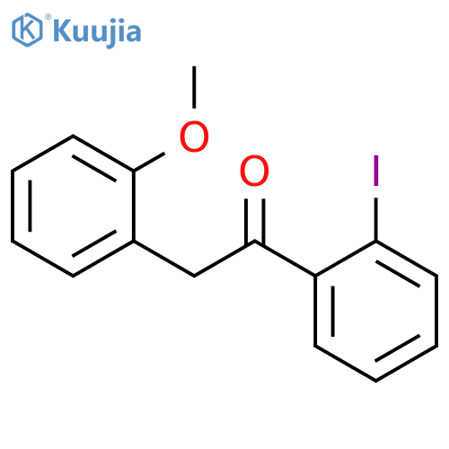 2'-Iodo-2-(2-methoxyphenyl)acetophenone structure