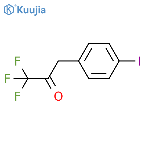 3-(4-Iodophenyl)-1,1,1-trifluoro-2-propanone structure