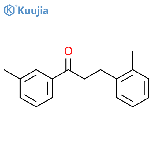 3'-Methyl-3-(2-methylphenyl)propiophenone structure