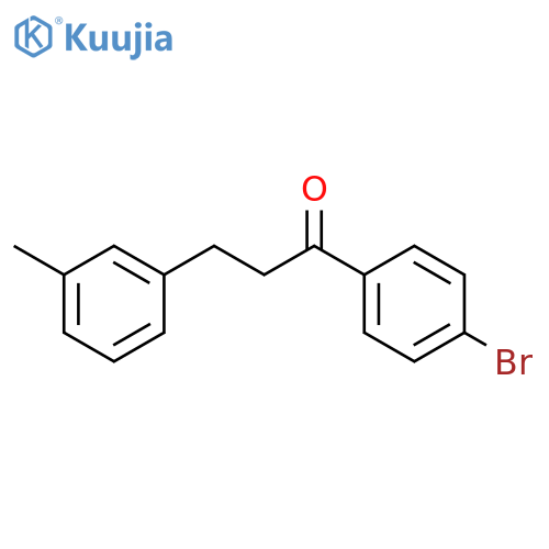 4'-Bromo-3-(3-methylphenyl)propiophenone structure