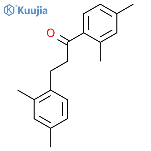 2',4'-Dimethyl-3-(2,4-dimethylphenyl)propiophenone structure