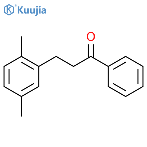 3-(2,5-Dimethylphenyl)propiophenone structure