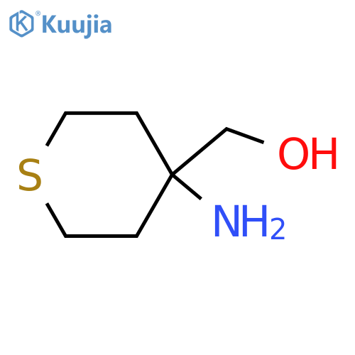 (4-aminothian-4-yl)methanol structure
