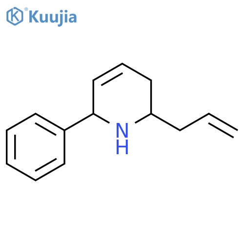 2-Allyl-6-phenyl-1,2,3,6-tetrahydropyridine structure