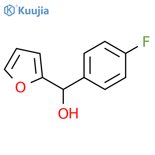(4-fluorophenyl)(furan-2-yl)methanol structure