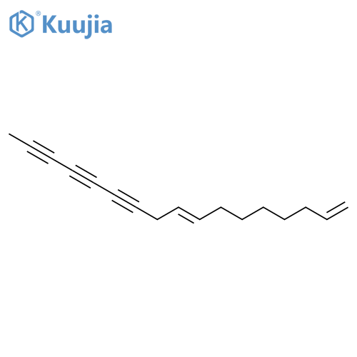 1,8-Heptadecadiene-11,13,15-triyne structure