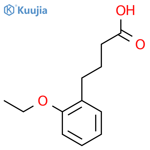 4-(2-ethoxyphenyl)butanoic acid structure