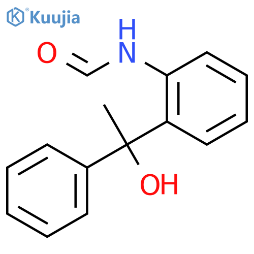 Formamide, N-[2-(1-hydroxy-1-phenylethyl)phenyl]- structure