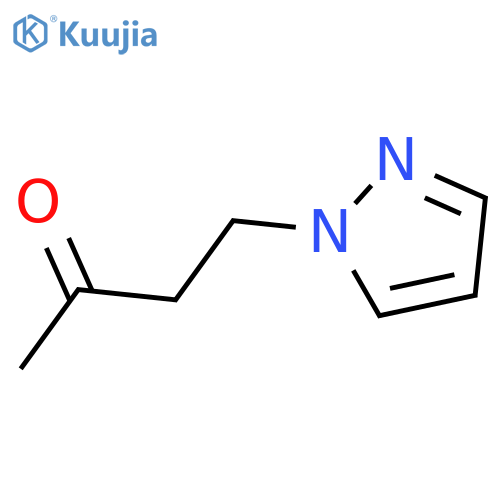 4-(1H-Pyrazol-1-yl)butan-2-one structure