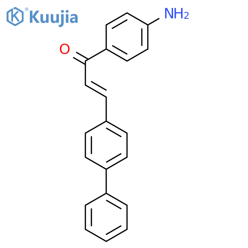 (2E)-1-(4-Aminophenyl)-3-biphenyl-4-yl-prop-2-en-1-one structure