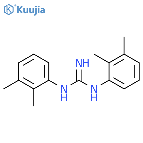 Guanidine, N,N'-bis(2,3-dimethylphenyl)- structure